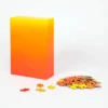 Red And Yellow Gradient Puzzle By Bryce Wilner For Areaware