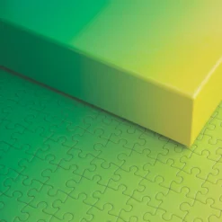 Green And Yellow Gradient Puzzle By Areaware -Finest Furniture Shop GradientPuzzle YellowGreen Lifestyle 02 BWPGGY