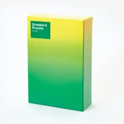 Green And Yellow Gradient Puzzle By Areaware -Finest Furniture Shop GradientPuzzle YellowGreen Silo 02 BWPGGY