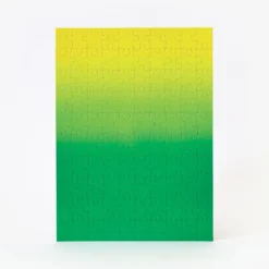 Green And Yellow Gradient Puzzle By Areaware