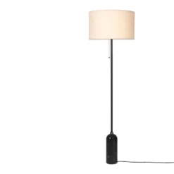 Gravity Floor Lamp By Gubi -Finest Furniture Shop Gravity FloorLamp BlackMarble Canvas on