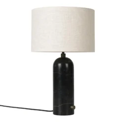 Gravity Table Lamp By Gubi -Finest Furniture Shop Gravity TableLamp Small BlackMarble Canvas off
