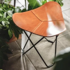 Flying Goose Stool By Cuero -Finest Furniture Shop H1A2329