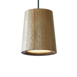 Case Solid Pendant Cone By Terence Woodgate 11 Case Solid Pendant Cone By Terence Woodgate -Finest Furniture Shop HRPendantConeWalnut
