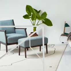 Mira Lounge Chair By Matthew Hilton -Finest Furniture Shop Hepburnbed Miraloungechair ottomanbyMatthewHilton photobyYukiSugiura MR 0a77c7a7 b008 460d a9de 66dcd5381758