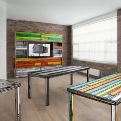 Wrongwoods Table By Established & Sons -Finest Furniture Shop LDF 2017 WRONGWOODS R Woods S Wrong 01 EstablishedandSons PeerLindgreen 300dpi