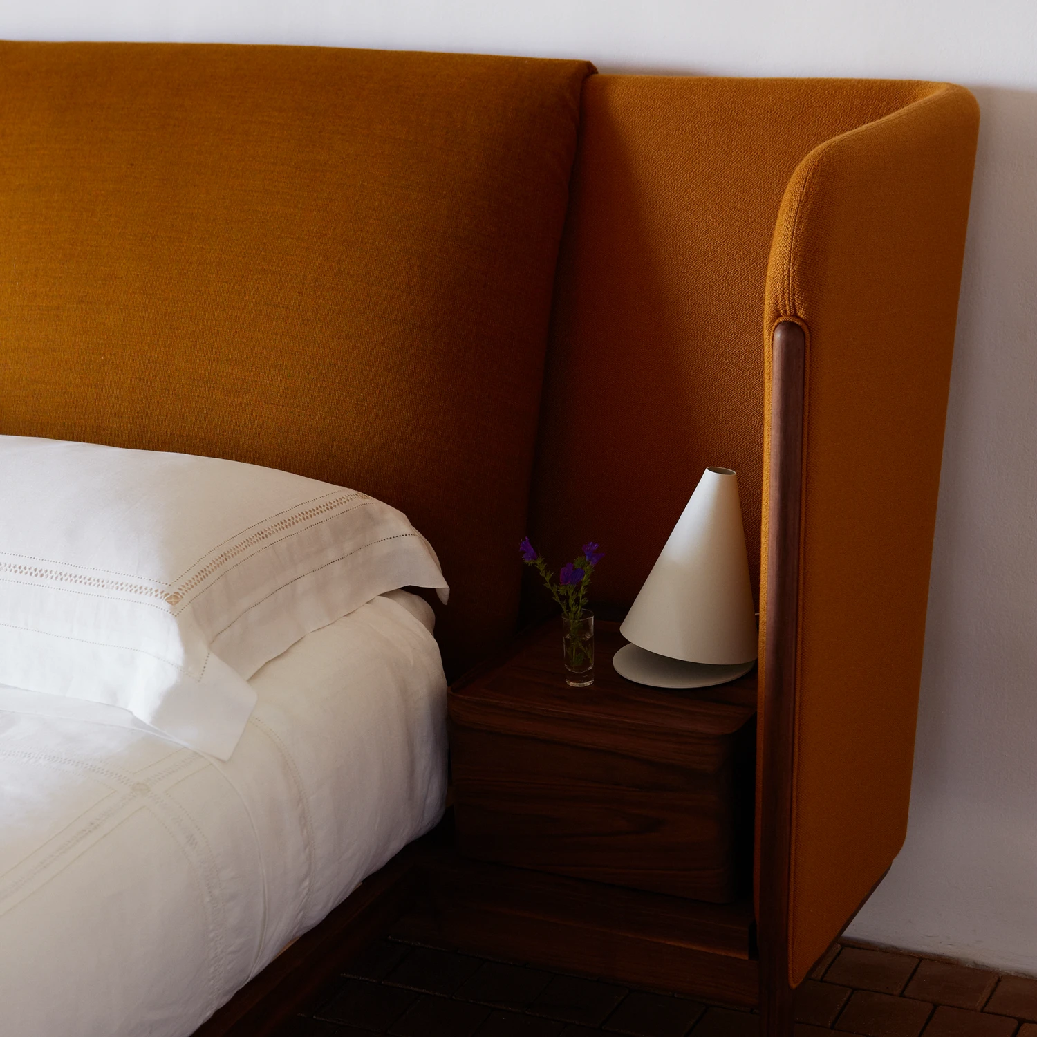 Dubois Bed Low Headboard With Tables By Luca Nichetto 4 Dubois Bed Low Headboard With Tables By Luca Nichetto - Image 4