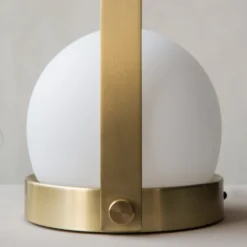 Carrie LED Lamp Brushed Brass By Menu 10 Carrie LED Lamp Brushed Brass By Menu -Finest Furniture Shop MENU Carrie Lamp 3