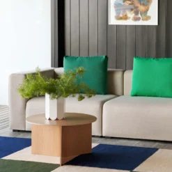 Slit Table Wood XL By Hay 15 Slit Table Wood XL By Hay -Finest Furniture Shop Mags2 5SeaterComb1Fiord322 SlitTableWoodRoundXLwblacqueroak Mags9CushionVidar932