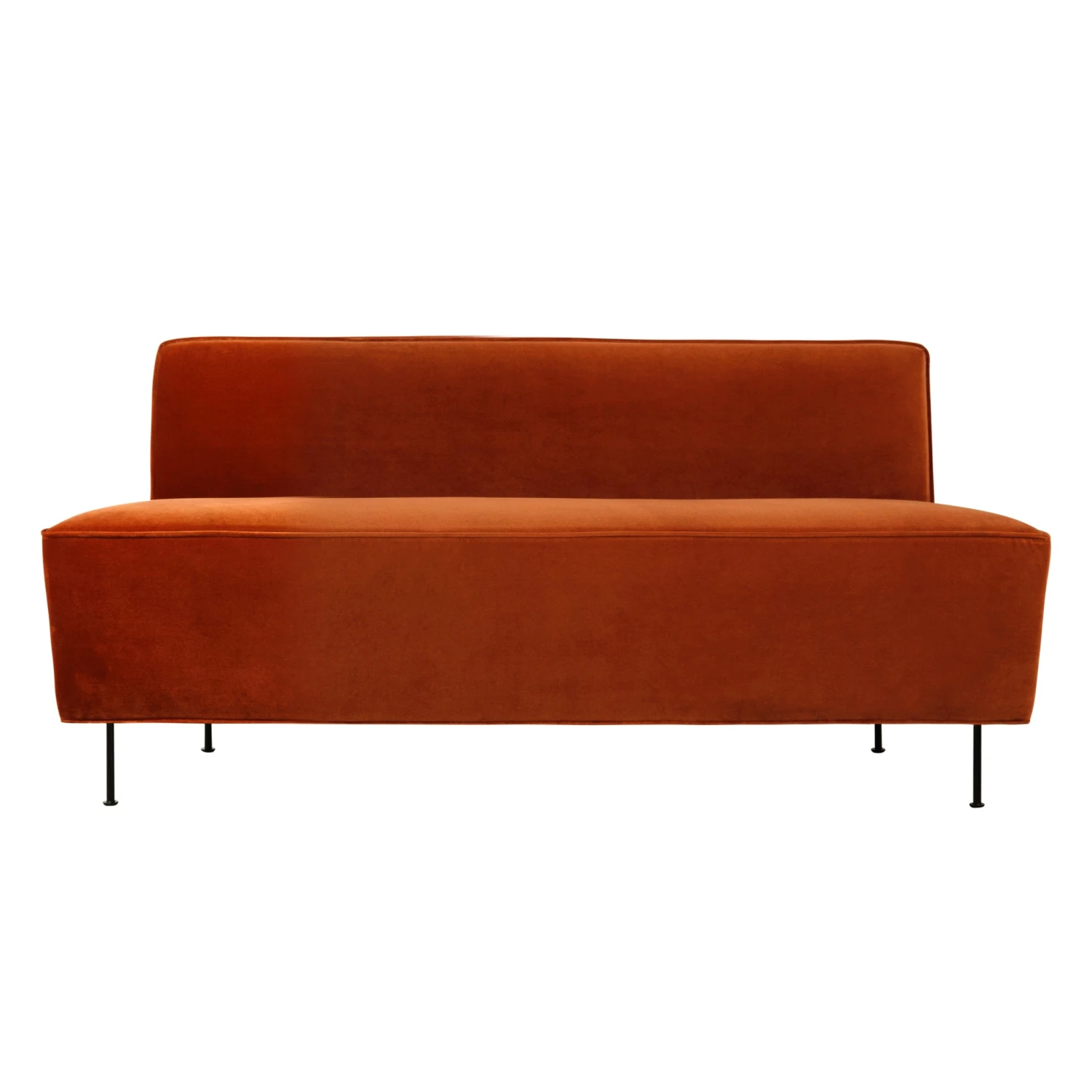 Modern Line Dining Sofa By Gubi 1 Modern Line Dining Sofa By Gubi