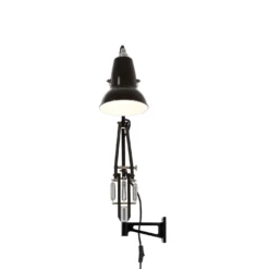 Original 1227 Mini Wall Mounted Lamp By Anglepoise -Finest Furniture Shop Original 1227 Mini Wall Mounted Lamp Jet Black 3