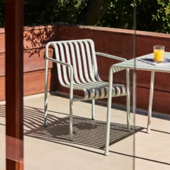 Palissade Dining Armchair By Hay -Finest Furniture Shop PalissadeDiningArmchair PalissadeTable skygrey