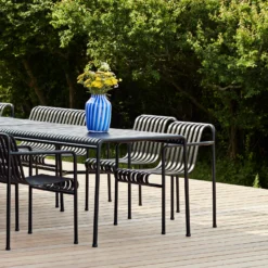Palissade Dining Armchair By Hay -Finest Furniture Shop PalissadeTableanthracite PalissadeDiningArmchairanthracite JuiceVasehighblue