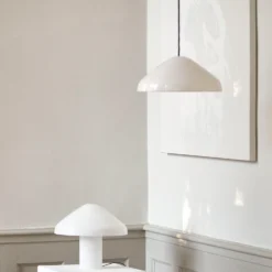 Pao Glass Pendant By Naoto Fukasawa For Hay 7 Pao Glass Pendant By Naoto Fukasawa For Hay -Finest Furniture Shop PaoGlassPendant350white PaoGlassTableLamp350white