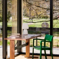 Passerelle Desk Timber Tabletop By Hay -Finest Furniture Shop PasserelleTableDeskwblacqueredwalnutinkblackcrossbar PastisArmchairpinegreenwblacqueredash ApolloTableLampShade b9d62c10 e1a7 4c9c 9543 6576f3115e71