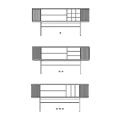 A'dammer Sideboard On Frame By Pastoe 20 A'dammer Sideboard On Frame By Pastoe -Finest Furniture Shop PastoeTwist156