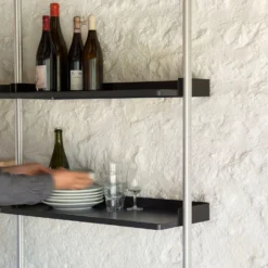 Pier System Combination 133 - 3 Columns By Hay 17 Pier System Combination 133 - 3 Columns By Hay -Finest Furniture Shop PierSystem132PSblackpowdercoatedsteelclearanodisedprofiles e6877621 43fd 4782 91b0 fbccb7b5e91d