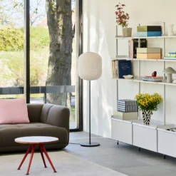 Hay Quilton Sofa - Corner Combination 26 -Finest Furniture Shop PierSystem133PSwhitepowdercoatedsteelclearanodisedprofiles QuiltonSofaMode007 PyramidCoffeeTable51oaktoptomatoredframe