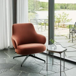 Pillo Chair With Swivel Base By Swedese -Finest Furniture Shop PilloLow
