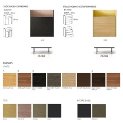 Stockholm Dresser By Punt -Finest Furniture Shop PuntStockholmDresserOptions2022