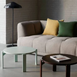 Hay Quilton Sofa - 3 Seater -Finest Furniture Shop ReyCoffeeTablesoftmintwblacquerbeech ReyCoffeeTableumberbrown PaoSteelFloor 25656be0 107a 44d8 aca3 8585f3571c22