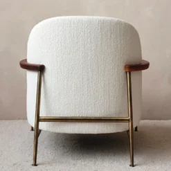 Sejour Lounge Armchair By Gubi -Finest Furniture Shop SejourLoungeArmchairWalnutLifestyle4