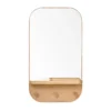 Silent Butler Storage Mirror By Lincoln Rivers For Wireworks