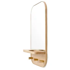 Silent Butler Storage Mirror By Lincoln Rivers For Wireworks -Finest Furniture Shop SilentButlerStorageMirror 2.side 30094.27