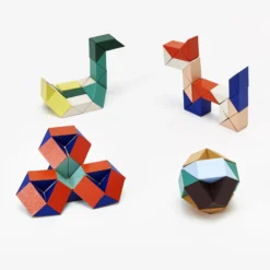 Yellow And Green Snake Blocks By Areaware -Finest Furniture Shop SnakeBlocks small group.hs