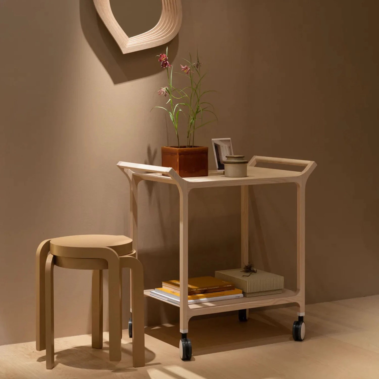 Spin Stool By Swedese 4 Spin Stool By Swedese - Image 4