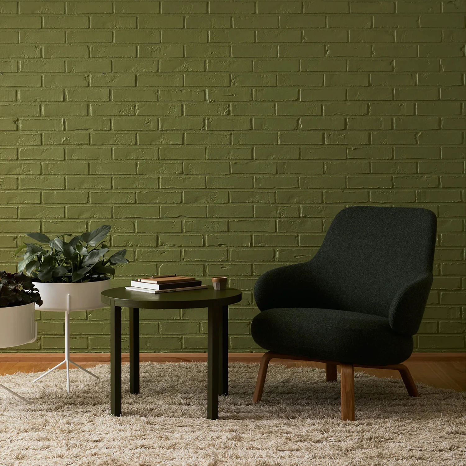 Pillo Chair With Wooden Base By Swedese 4 Pillo Chair With Wooden Base By Swedese - Image 4