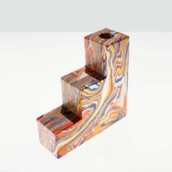 Swirl Stepped Bookends Set Of 2 By Tom Dixon -Finest Furniture Shop SwirlSteppedBookendsLifestyle 1