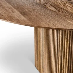 Ten Table Round By Christian Troels & Jacob Plejdrup For DK3 -Finest Furniture Shop TENTABLEROUND O150cm smokedoak PS3 1