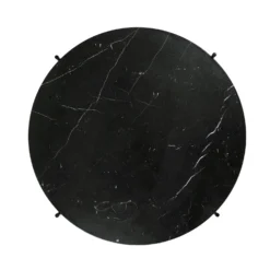 TS Table Marble By Gubi -Finest Furniture Shop TS Table Marble 80 Black Black Top