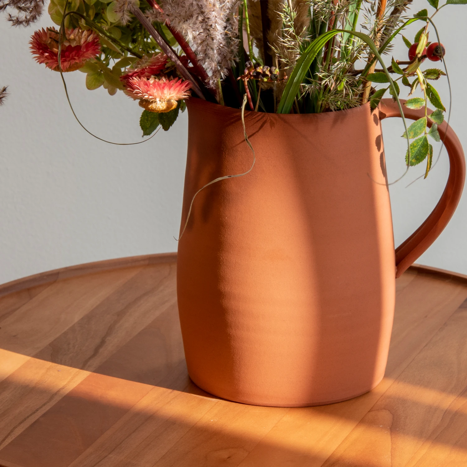 Terracotta Jug By Reiko Kaneko For SCP 2 Terracotta Jug By Reiko Kaneko For SCP - Image 2