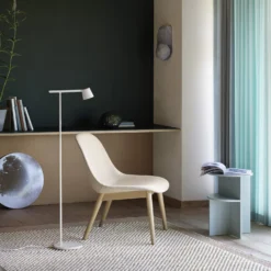 Tip Floor Lamp By Muuto 9 Tip Floor Lamp By Muuto -Finest Furniture Shop Tip Floor Lamp Grey Fiber Lounge Chair Wood Base Steelcut Trio 236 oak Pebble Rug Rose Halves sage green Muuto med res