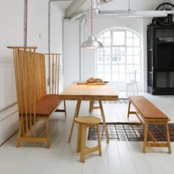 446 High Settle Bench By Ilse Crawford 11 446 High Settle Bench By Ilse Crawford -Finest Furniture Shop TogetherTableandSeatingforEating photobyAnnabelElston 86aaa0b7 2ace 4b71 a885 830ffaa0dd48