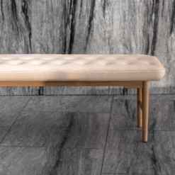 VLA75 Foyer Bench By Vilhelm Lauritzen -Finest Furniture Shop VLA75 oak oil sif90 detail v2
