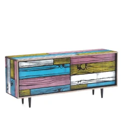 Wrongwoods Low Cabinet By Established & Sons 10 Wrongwoods Low Cabinet By Established & Sons -Finest Furniture Shop WRONGWOODS L1500 low cabinet pink with blue 01 R Woods S Wrong PeterGuenzel EstablishedSons 300dpi