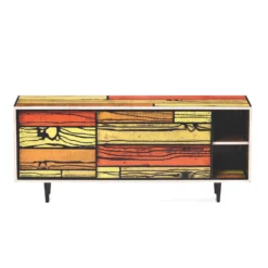 Wrongwoods Low Cabinet By Established & Sons 9 Wrongwoods Low Cabinet By Established & Sons -Finest Furniture Shop WRONGWOODS L1500 low cabinet yellow with red 01 R Woods S Wrong PeterGuenzel EstablishedSons 300dpi