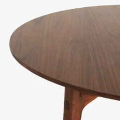 Case Dulwich Round Extending Table By Matthew Hilton -Finest Furniture Shop Walnutdetail