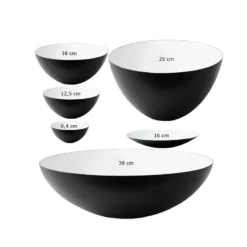 Krenit Dish Ø16cm By Normann Copenhagen -Finest Furniture Shop White all sizes.hs 1