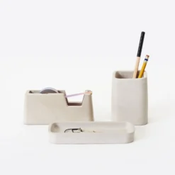 Concrete Desk Set By Magnus Pettersen