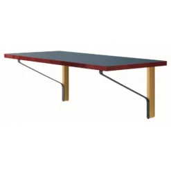 Kaari Console By Artek 12 Kaari Console By Artek -Finest Furniture Shop artek kaari REB006 console oak linoleum blue