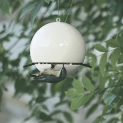Birdball Peanut Feeder By Green And Blue -Finest Furniture Shop birdballpeanutfeederinwhitebygreen Blue