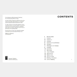 Brutal London Book By Simon Phipps -Finest Furniture Shop brutal london contents