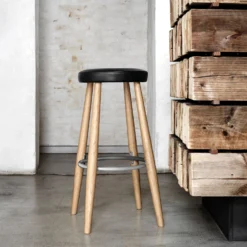CH56/58 Bar Stool By Carl Hansen & Søn -Finest Furniture Shop carl hansen ch56 oak lifestyle