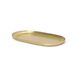 Oval Basho Tray - Brass By Ferm Living