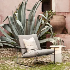 Desert Sofa 1 Seater By Ferm Living -Finest Furniture Shop fermLIVING SS22 DesertOutdoorSofa 1seater BlackDarkSand