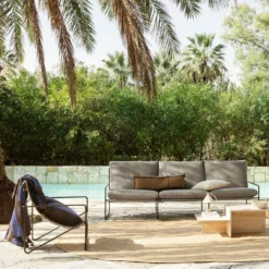 Desert Sofa 3 Seater By Ferm Living -Finest Furniture Shop fermLIVING SS22 DesertSofa 3seater BlackDarkSand image 1